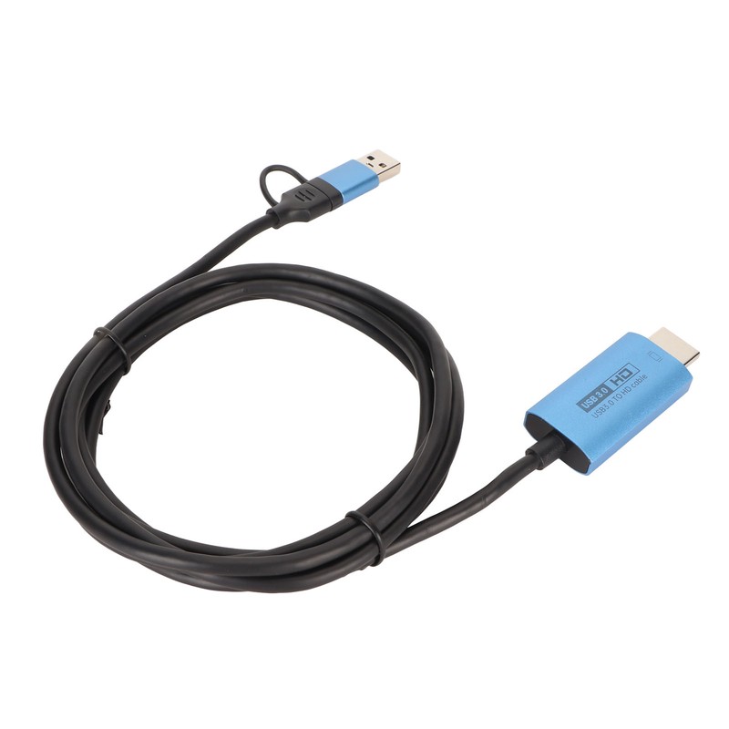 USB3.0 to HD Multimedia Interface Cable 5Gbps 1080P USB C
