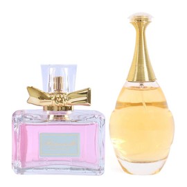 Bundle of Mademoiselle and J' Ovial  Eau de Parfum Natural Spray Perfume for Women 100ml