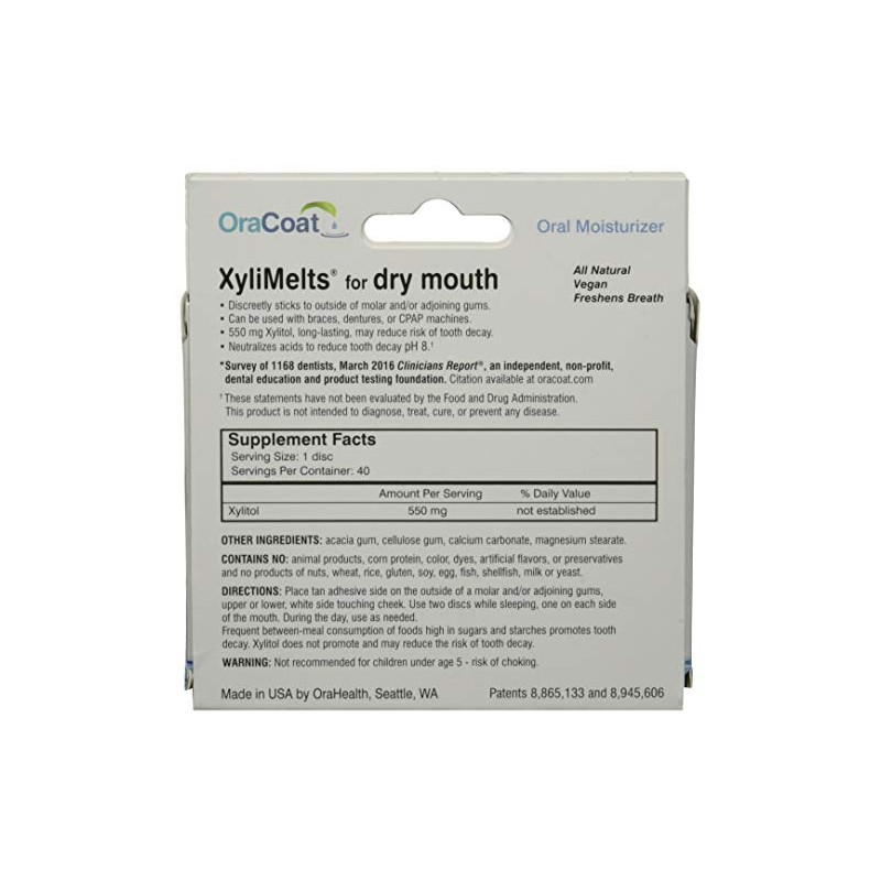 Oracoat Xylimelts, 40 Count