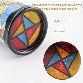 kuaetily Kaleidoscope, Pack of 2, Classic Adjustable Kaleidoscope, Educational Toy for Children's Party