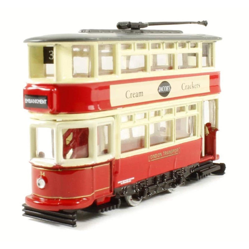 OXFORD N:GAUGE - NSET02 FIVE PIECE BUS SET INC TRAM