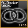 Partuto Auto Car Truck Black 6.5" Plastic Speaker Spacers 14mm