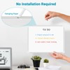 AMUSIGHT Double-Sided White Board, 16" x 12" Dry Erase Board