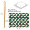 RUSPEPA Christmas Baseball Wrapping Paper Roll for Boys, Mini Roll,