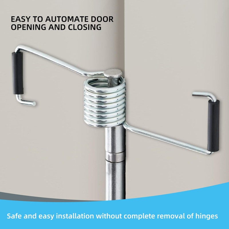 Tellfeel 6 Pack Universal Butterfly Spring Door Closer Automatic Closing