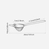 Stainless Steel Fine Mesh Strainer with Handle, Practical Conical Shape