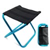 LYHLYA - Mini taburete plegable portátil, pequeño taburete de camping