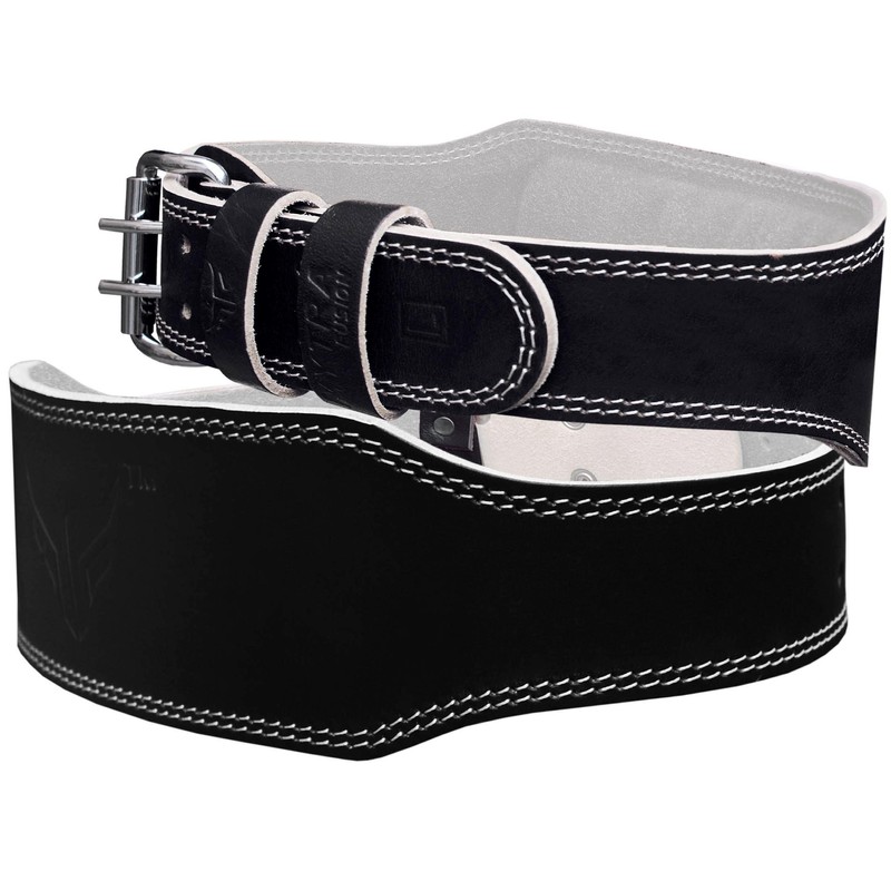 Mytra Fusion Weight Lifting Belt Leather Fitness Training Back Support