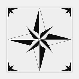 VICCI 24pcs Floor Tile Stickers Peel and Stick Kitchen Backsplash Wall Tile Decals 7.87"*7.87" PVC Self-Adhesive Waterproof Subway Sticker Wallpaper for Bedroom Bathroom Laundry Floor Fireplace Decor