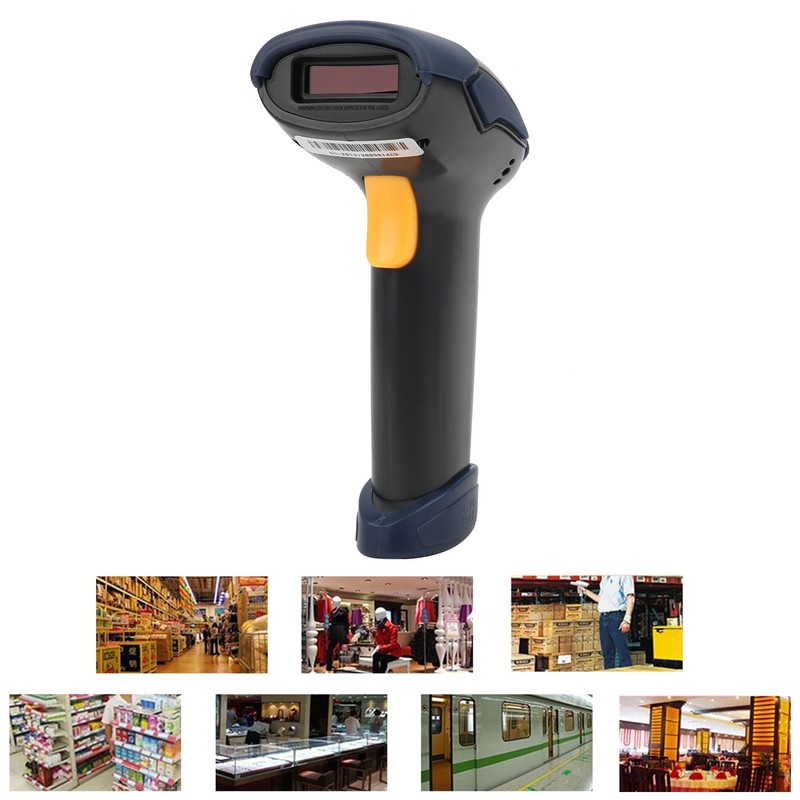 Laser Barcode Scanner Reader Handheld Gun USB Wired OneDimensional AutoSensor