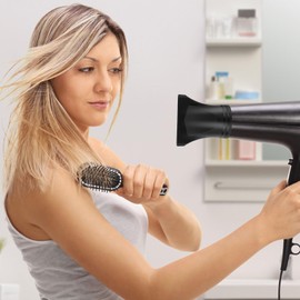 FRCOLOR 2 Piezas de secador de pelo recta difusor de pelo rizado secador de pelo de viaje concentrador Peluquería desempañador difusor de soplador sopladora de cabello