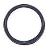 Mayco Bell Small Size Steering Wheel Cover Anti-Slip,Safety,Soft,Breathable,Durable,Full Surround,Comfortable Grip
