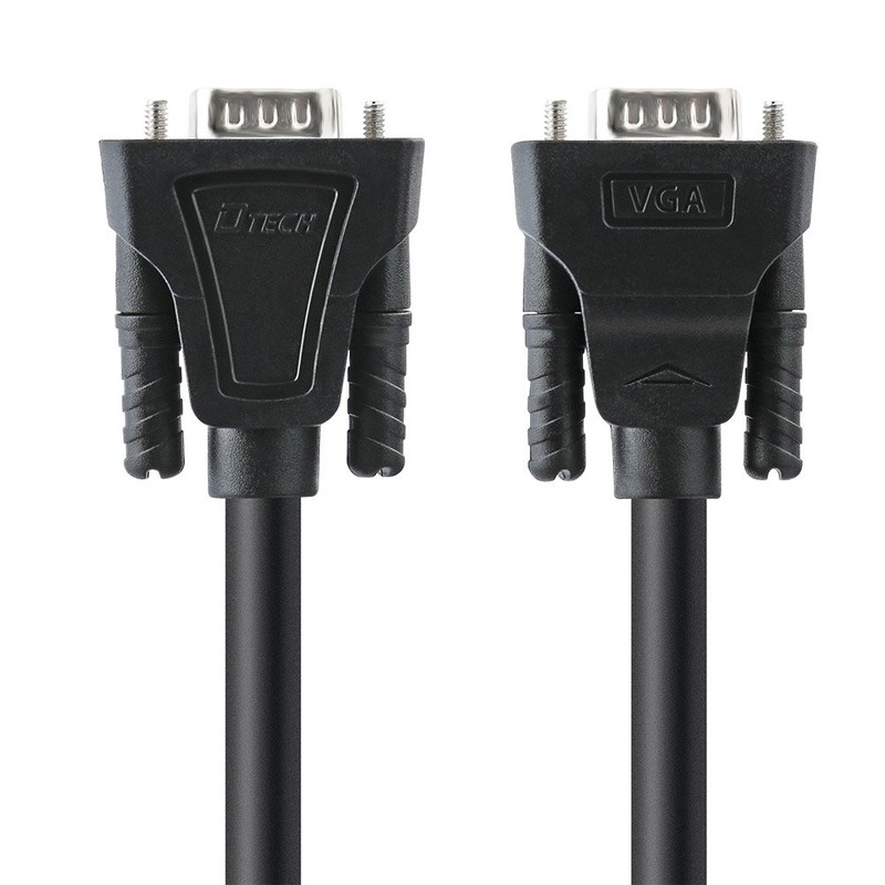 DTECH 8m VGA Computer Monitor Cable 1080p High Resolution Long