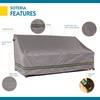 Duck Covers Soteria Water-Resistant 93 Inch Patio Sofa Cover