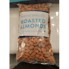 Pearl Lot/10- 2 LBS-California Roasted Almonds, USDA Pearl Crop Unsalted Fresh  Kosher