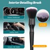 7PCS Car Detailing Brush Set, Ultra Soft Boars Hair Car