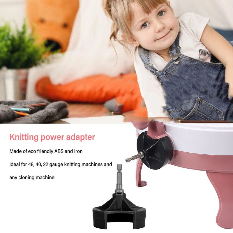 Knitting Machine Adapter Quick Knit Replaceable Crochet Machine Adapter with