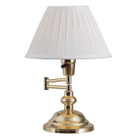 Kenroy Home 30163 Desk Lamps, Polished Brass 12.70x9.60x12.40