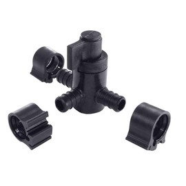 PEXLOCK 30910 Bypass Valve, 1/2", Black