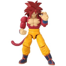 Dragon Ball Super Saiyan 4 Goku SSJ4 Dragon Ball DAIMA Ver. Figura de acción de 15.7 cm Original de Bandai 6.5"
