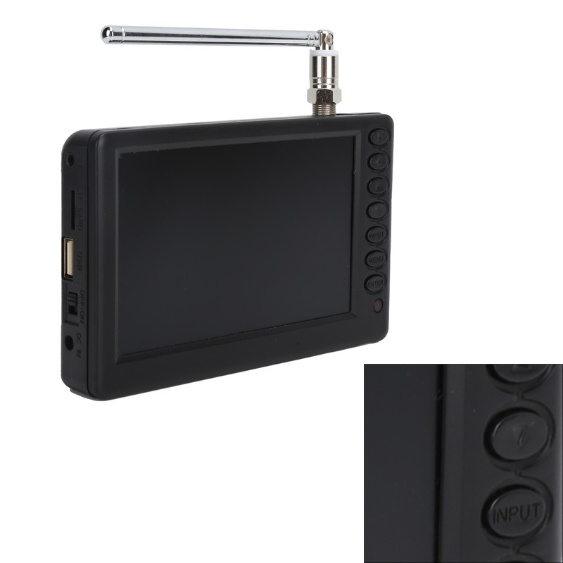 LEADSTAR 5‑Inch Pocket Digital TV Portable FM ATV Bracket High‑Resolution