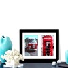 8x10 Picture Frame Black Display 4x6 Double Mat Photos Frame