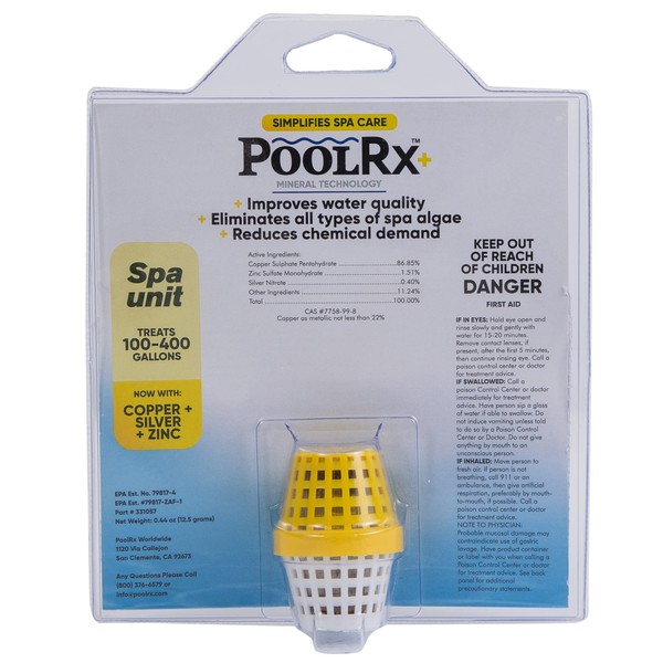 PoolRX+ spa Unit 100-400 gallons