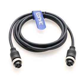 Eonvic GX16 5 Pin Double Female Circular Aviation Connector Electrical Plug Industrial Cable for Electronic Instruments Industrial Equipment Automotive Connections 1M