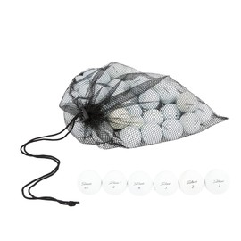 Clean Green Golf Balls Near Mint Recycled Golf Balls 12 Pack for Titleist Pro V1 Used Golf Balls Bulk Mix - Includes Mesh Carrying Bag