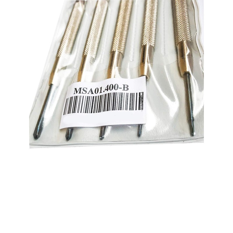 Horotec MSA 01.400-B Special Screwdrivers Cross 5 Pieces Swiss Made
