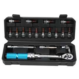 ZTY‑18 Bicycle Repair Kit Adjustable Torsion Wrench Spanner Hand Shop Equipment 1/4in 2‑20N.m