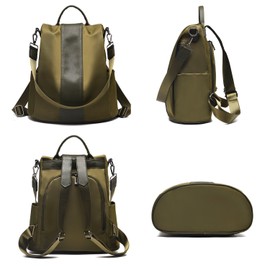 CHARMORE Women Backpack Purse Waterproof Nylon Anti-theft Rucksack Shoulder Bags