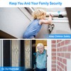 ChunHee Wireless Door Open Alarm Chime 600ft Operating Range 58