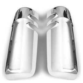 HIGHTO Chrome T680 Mirror Cover, T880 Door mirror Cover, Door Mirror Driver + Passenger Side LH fit for Truck Kenworth T680/T880.