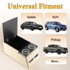 Universal Car Rear Bench Seat Consoles Center Console Organizer with
