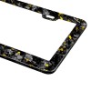 BLVD Gold Flake Real Forged Carbon Fiber License Plate Frame