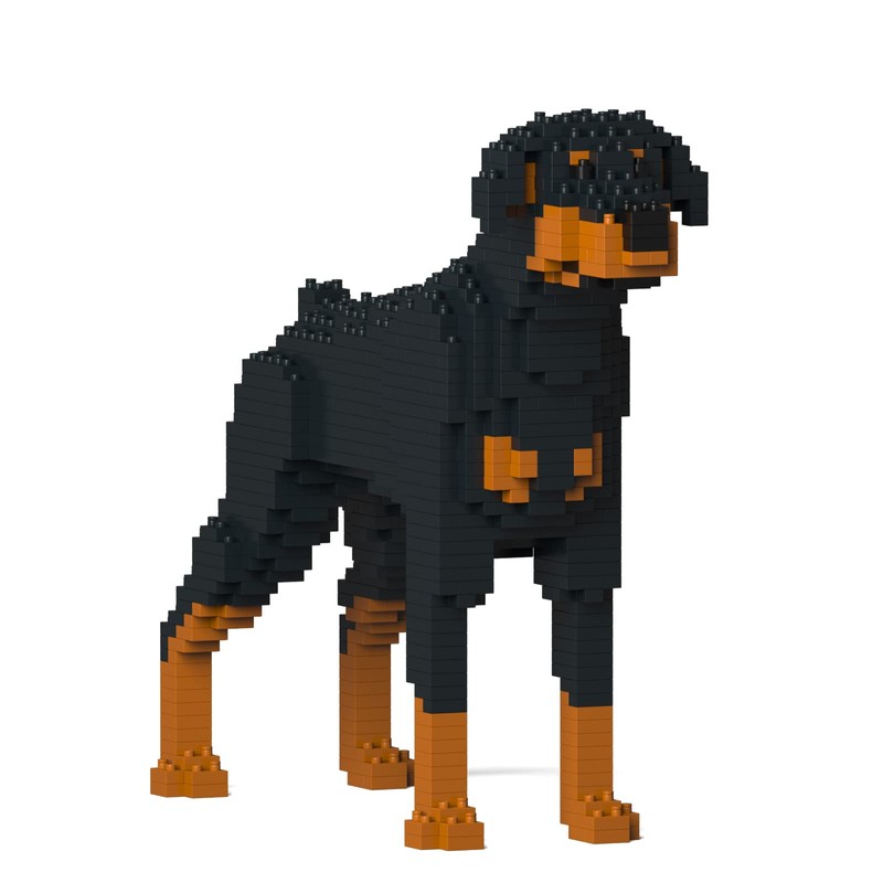 JEKCA Doberman Pinscher 01S-M01 | Dog Plastic Building Blocks |