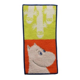 Marushin 1505012800 Half Handkerchief, Pocket Towel, Set of 2, Moomin, Color Friends, Kindergarten, School Entrance Preparation, Kindergarten, Elementary School, Boys, Girls, Character