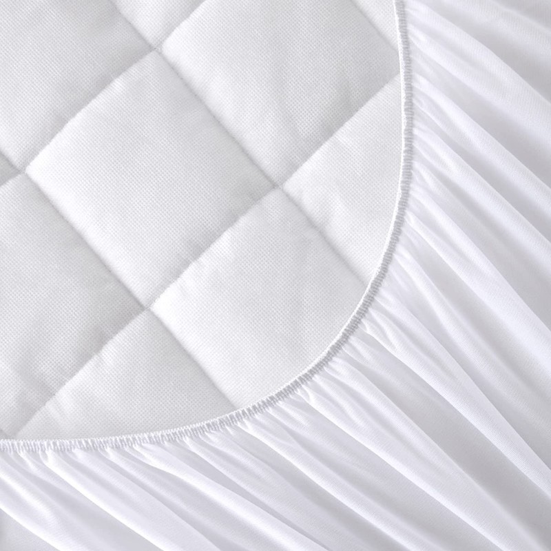 Double Quilted Mattress Protector Extra Deep Pocket Fitted Hypoallergenic Hotel
