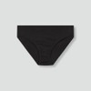 JAJU [JAJU] Women's Cotton Basic Hip Hugger Panty 3-Pack_Black