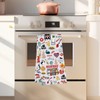 G2TUP Norway Kitchen Towels Norway Landmarks Gift Norwegian Kitchen Towels