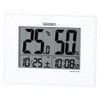 Seiko SQ798W Desk Clock, Alarm Clock, Wall Clock, Radio Control,