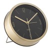 Bloomingville Gold Aluminium Clock 11.5 x 4 cm