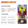AZOR Delay Guitar Pedal, Digital Effect Mouse Vintage Delay Pedal