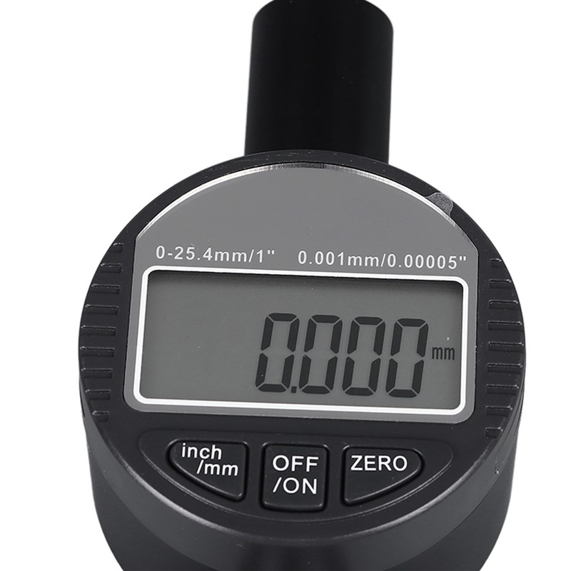 Digital Dial Indicator 3V 0‑25.4mm Range 0.001mm Resolution Digital Probe