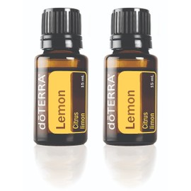 doTERRA Lemon Essential Oil - 15 ml (2 Pack)