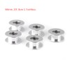 Pack of 5 2GT Aluminium Timing Pulley Bore Tensioner Pulley