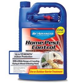 BioAdvanced Home Pest Control Indoor & Outdoor Insect Killer, Ready-to-Use, 1 Gal