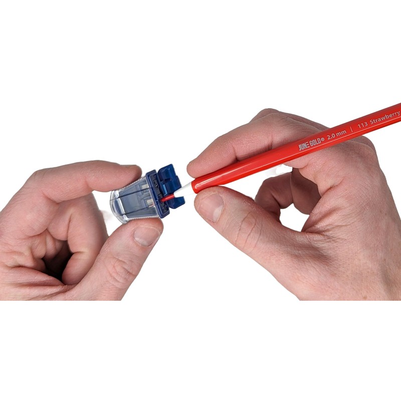 June Gold 2.0 mm Sharpener for Graphite or Color Leads,