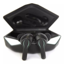 Emerson True Wireless Gaming Earbuds with Charging Case and Touchable Control